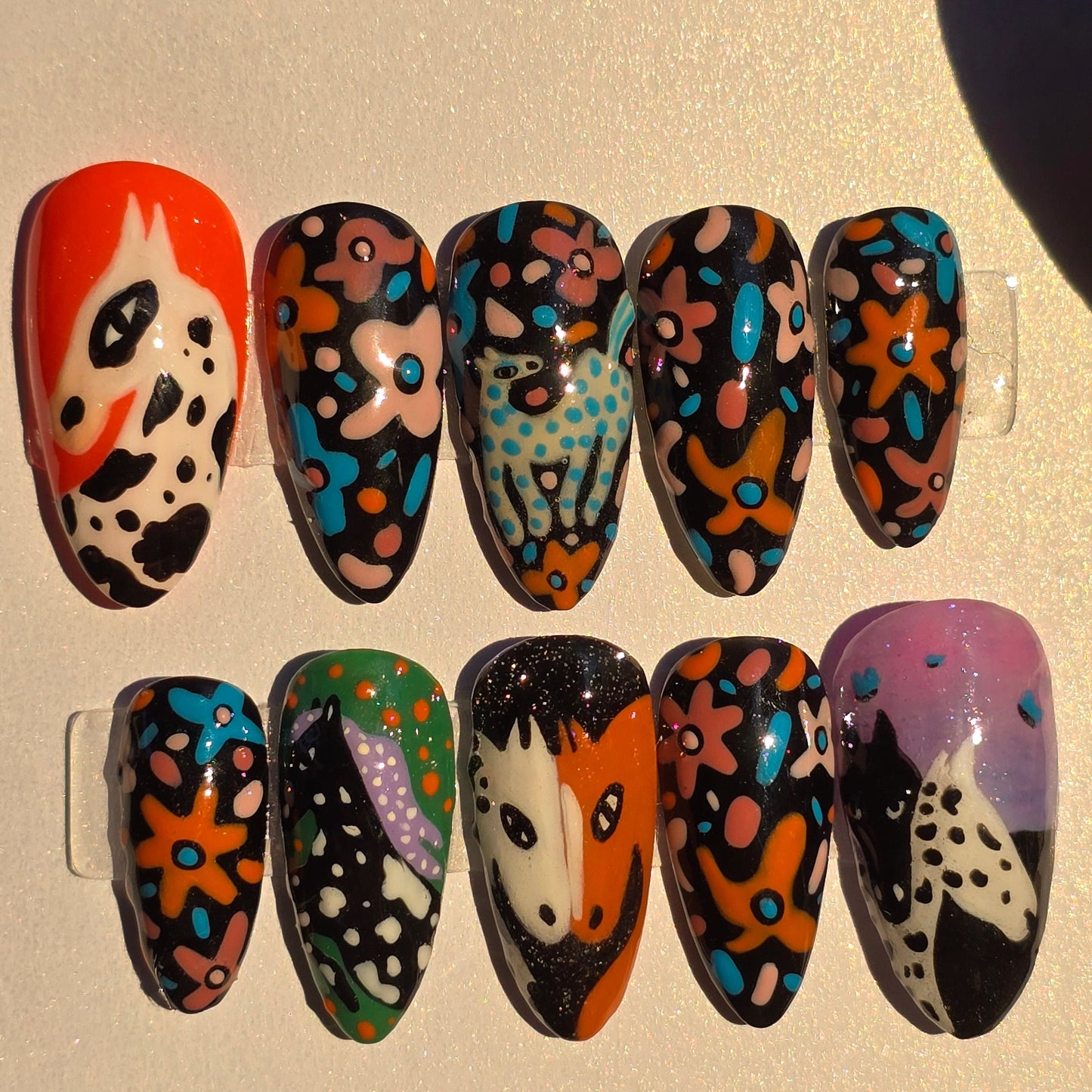 Custom nail set (intermediate art)