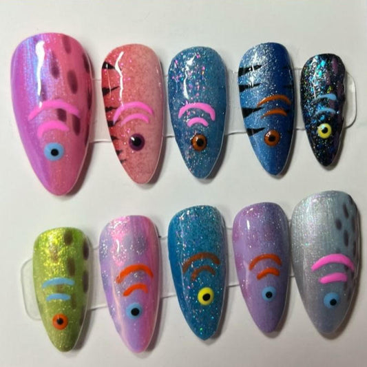 Fishing Lure Nails